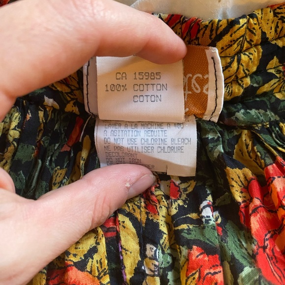 Cotton floral maxi skirt - Picture 5 of 5